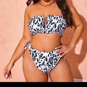 leopard print bikini